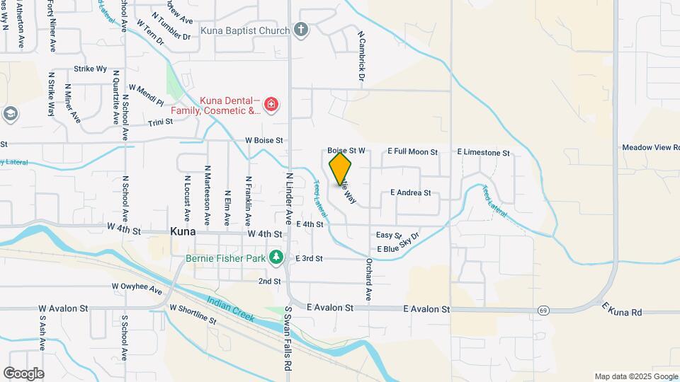 585 N Katie Way Map and Location Details