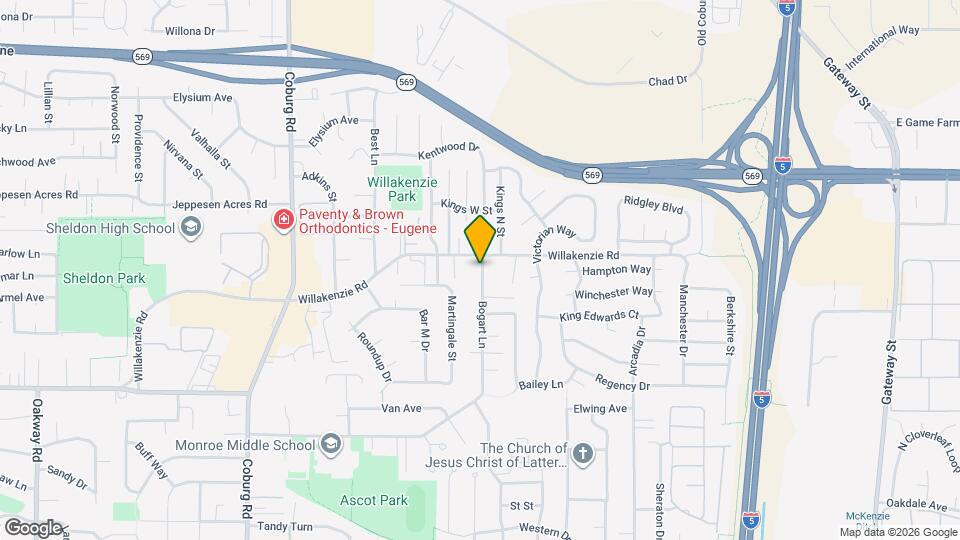 1582 Bogart Ln Map and Location Details