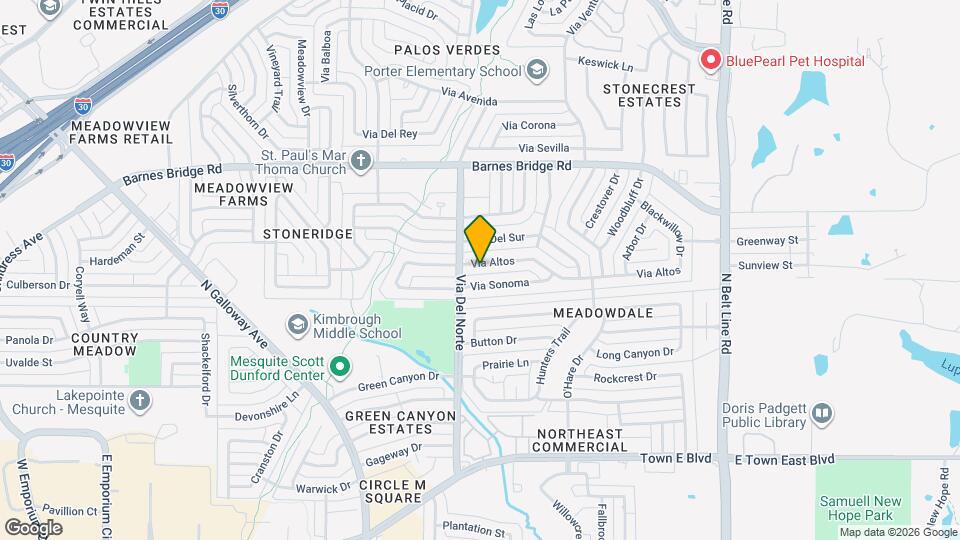 716 Via Altos Map and Location Details