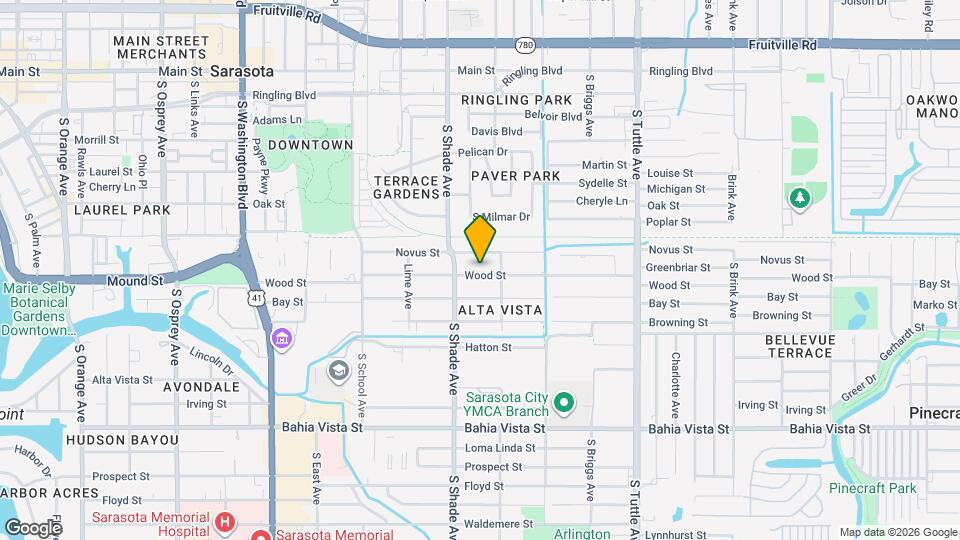 2449 Wood St Map and Location Details