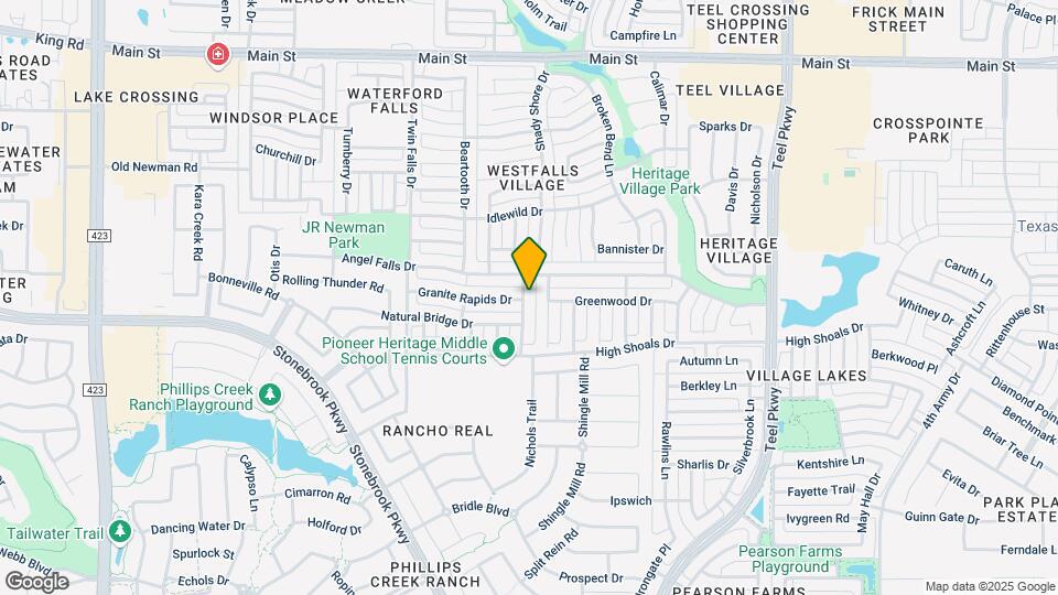8026 Palisades Dr Map and Location Details