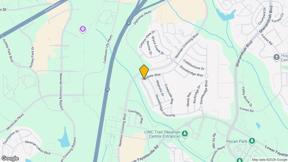 186 Granite Way Map and Location Details