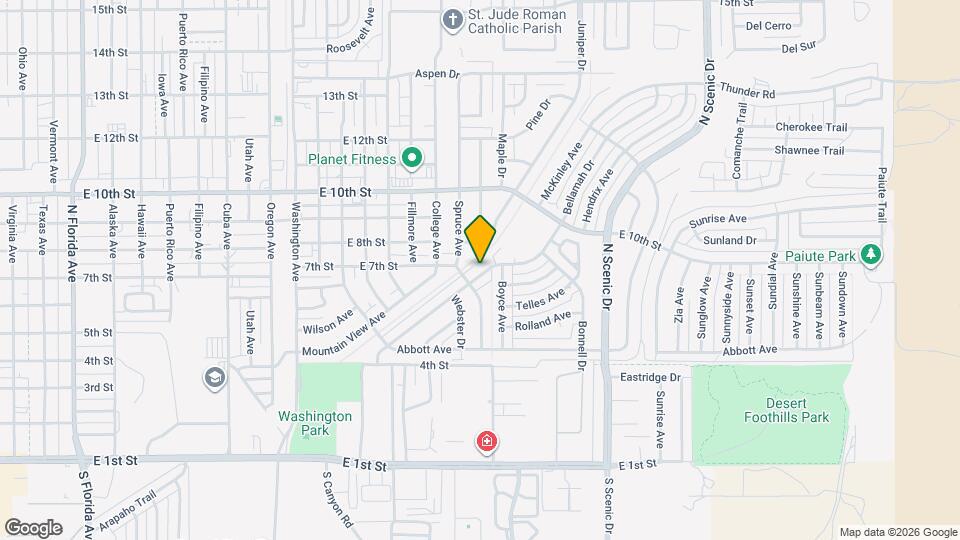 Super cute updated home! Map and Location Details