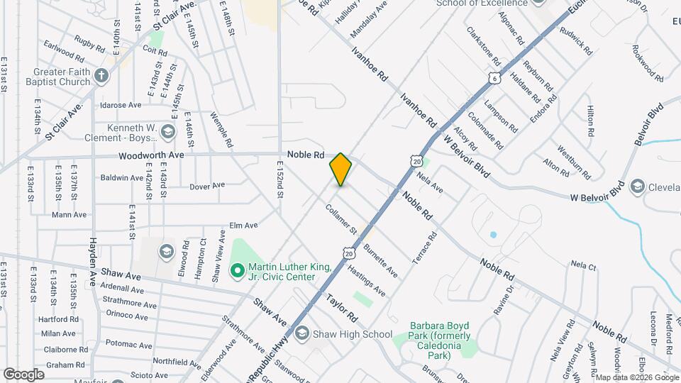 1721 Allandale Ave Map and Location Details