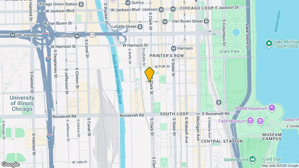 960 S Clark St Mapa y Detalles de la Ubicación