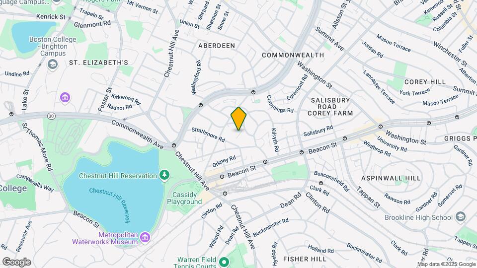 75 Kilsyth Terrace Map and Location Details