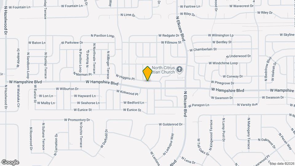 2922 W Higgins Pl Map and Location Details