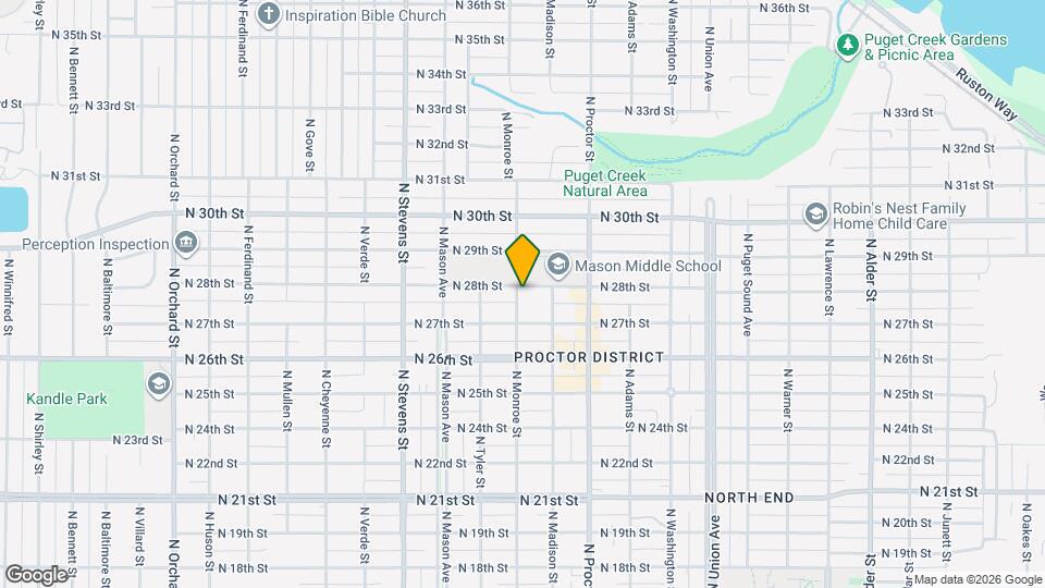 4022 N 28th St Map and Location Details