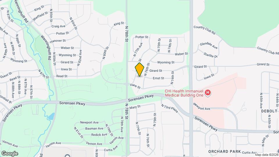 Celebrity Townhomes Model Map and Location Details
