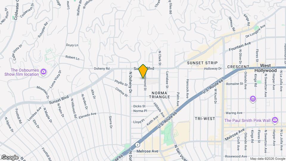 967 Hammond St Map and Location Details