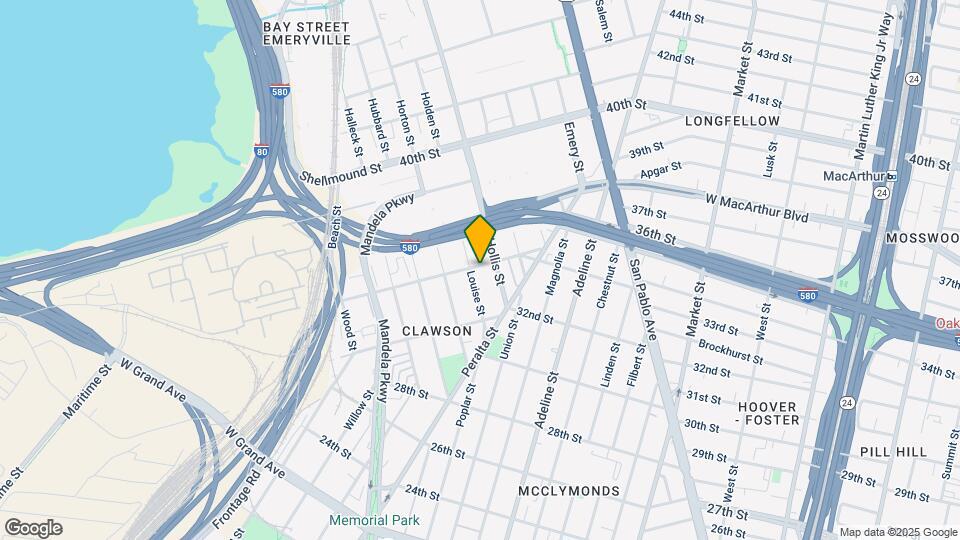 1425-1437 34th St Map and Location Details