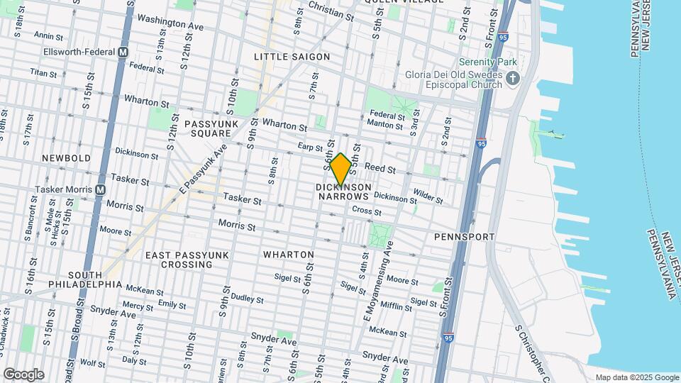 508 Dickinson St Map and Location Details