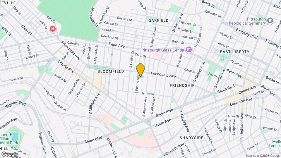 327 S Pacific Ave, Unit 1 Map and Location Details