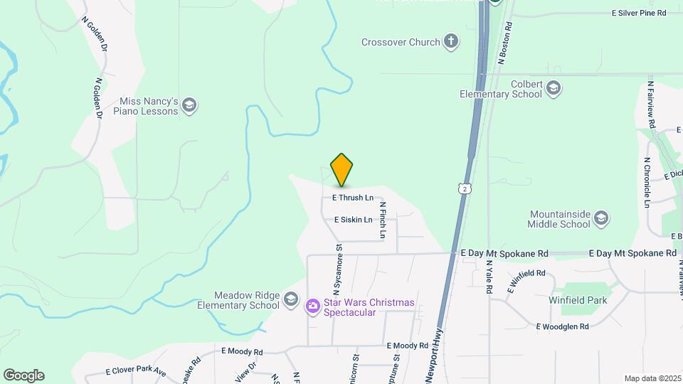 3719 E Thrush Ln Map and Location Details