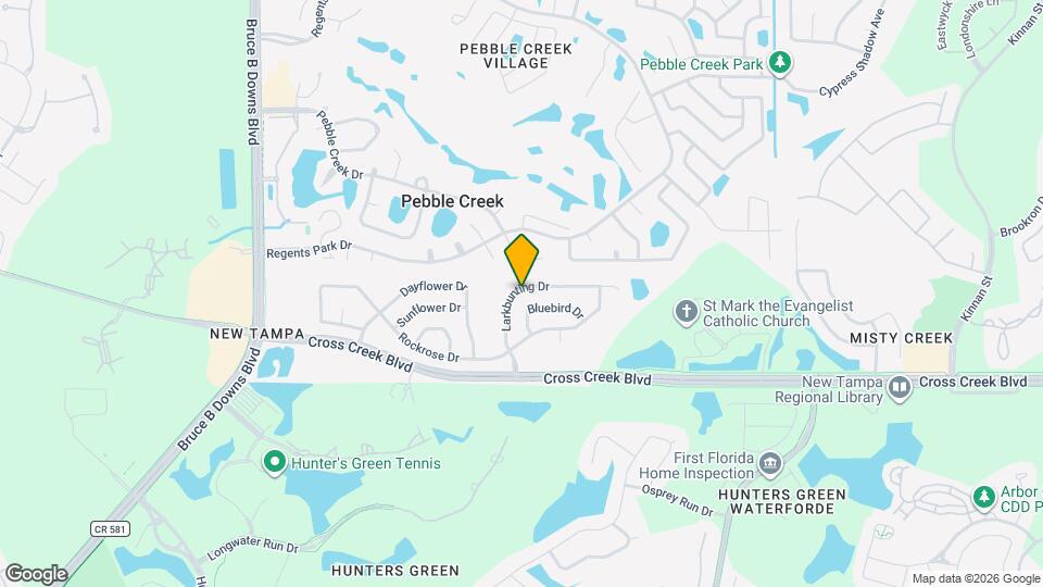 9421 Larkbunting Dr Mapa y Detalles de la Ubicación