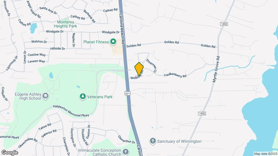 1114 Welborn Rd Map and Location Details