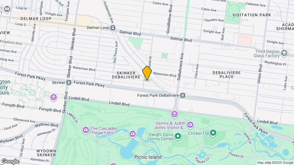 308 Laurel St Map and Location Details