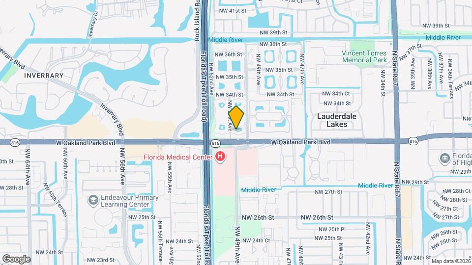 5021 W Oakland Park Blvd Map and Location Details