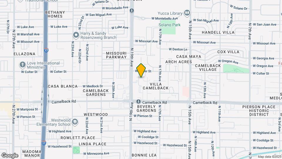 Serenity Mapa y Detalles de la Ubicación