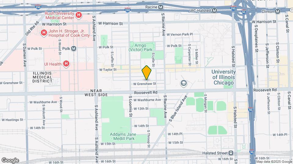 1300 W Grenshaw St Map and Location Details