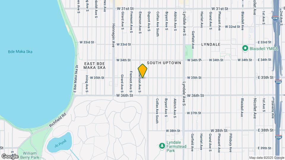 3501-3509 Emerson Ave S Map and Location Details