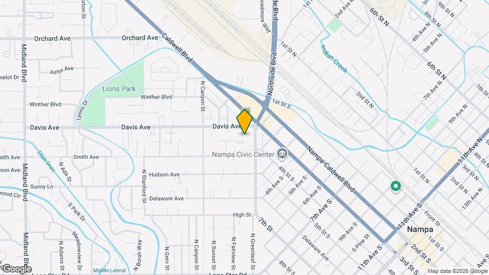 132 N Davis Ct Map and Location Details