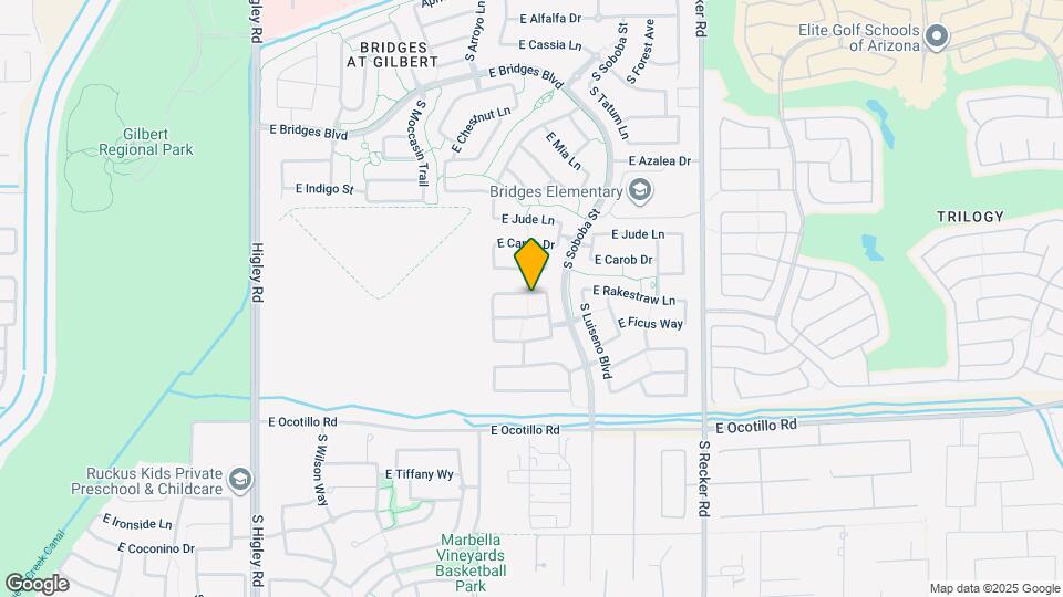 3687 E Rakestraw Ln Map and Location Details