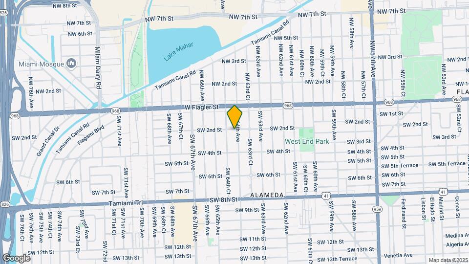6410 SW 2nd St-Unit -A Mapa y Detalles de la Ubicación