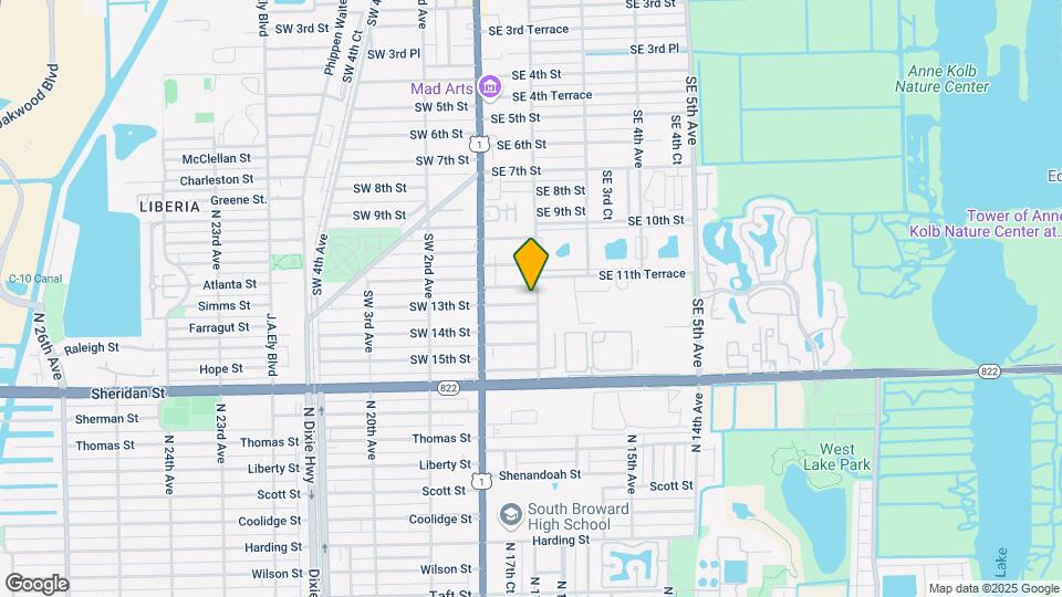55 SE 13th St Map and Location Details