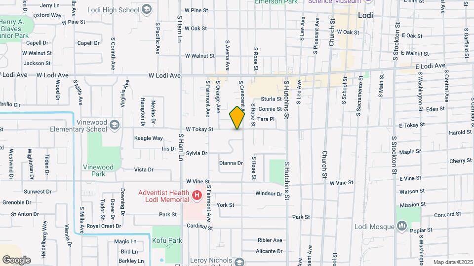 810 W Tokay St Map and Location Details