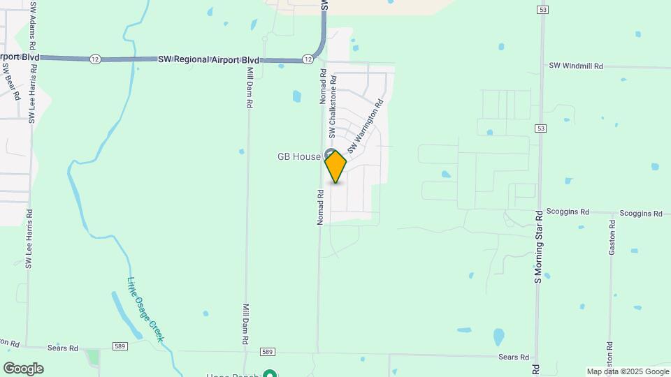 6803 SW Chalkstone Rd Map and Location Details