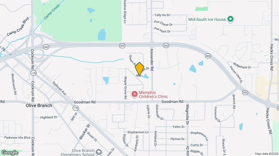 7182 Crape Myrtle Dr Map and Location Details