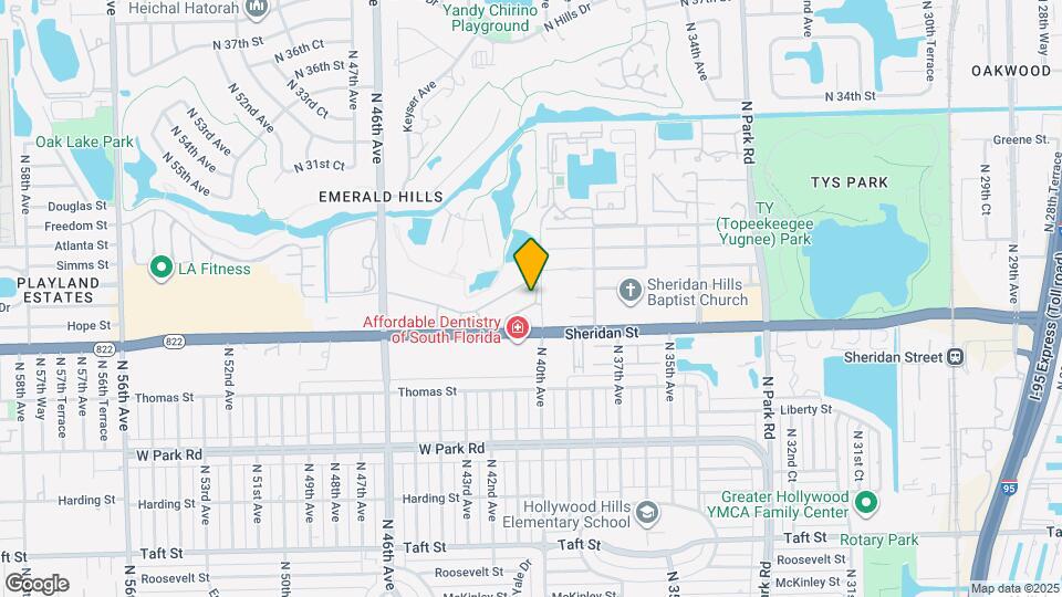 205 Dunwoody Ln Map and Location Details