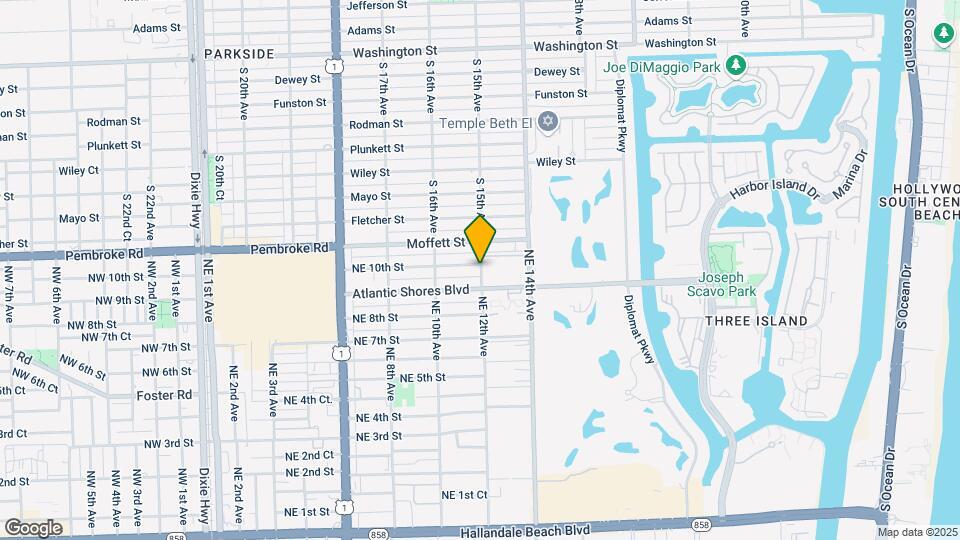 1120 NE 10th St Map and Location Details