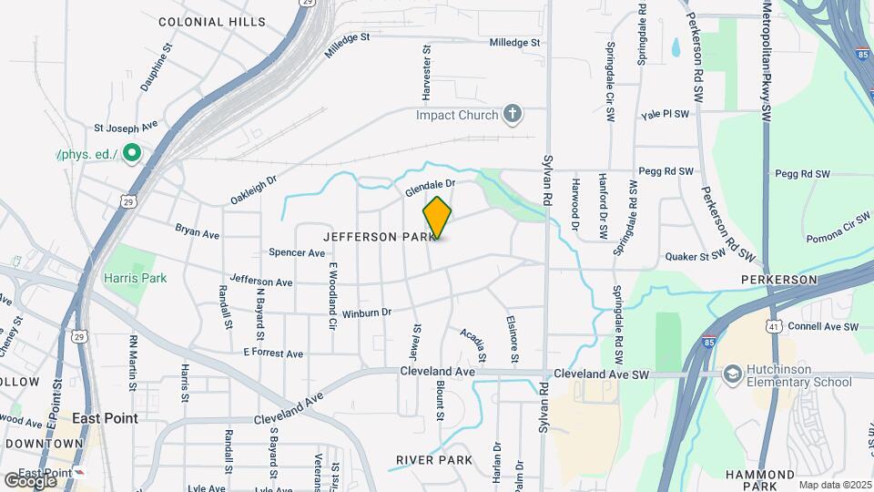 2520 Constance St Map and Location Details