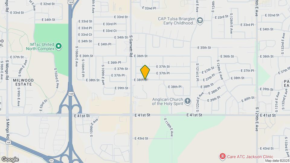 11432 E 38th St Map and Location Details