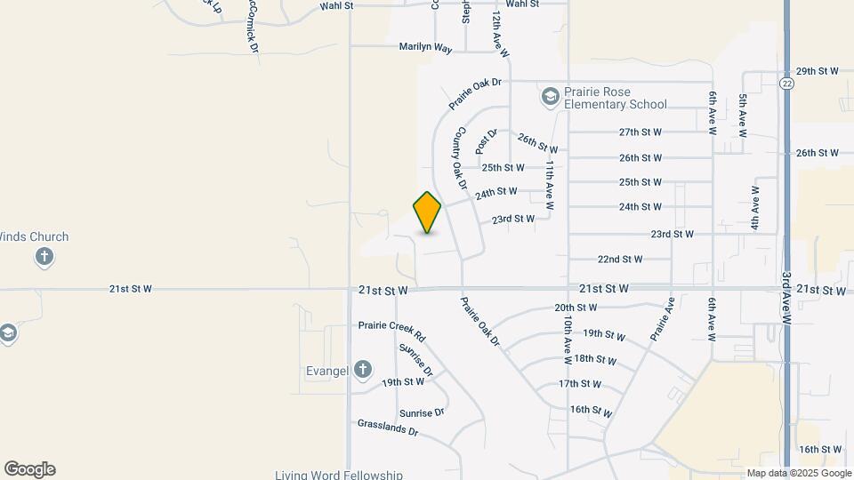 2284 Sparrow Dr Map and Location Details