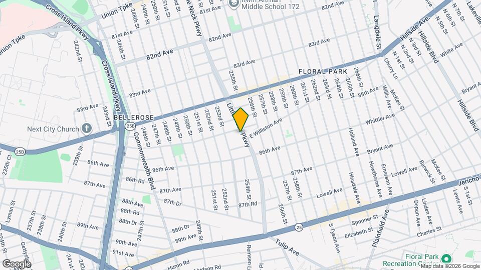 85-16 Little Neck Pkwy Map and Location Details