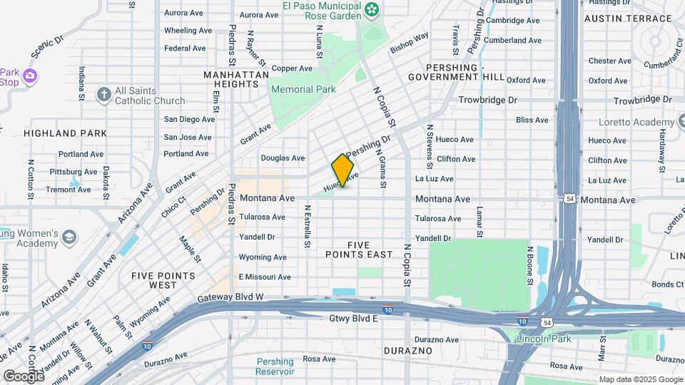 3311 Montana Ave Map and Location Details