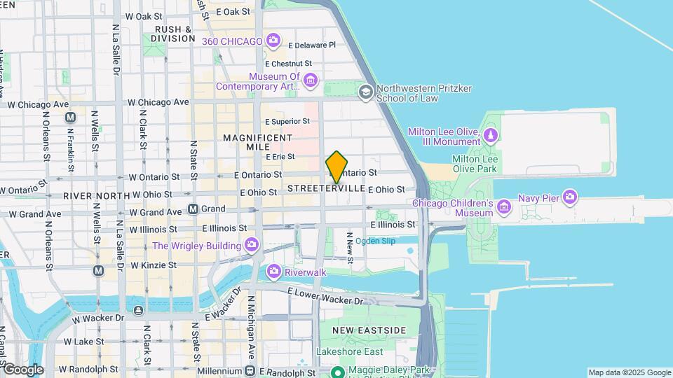 320 E Ohio St, Unit 2602 Map and Location Details