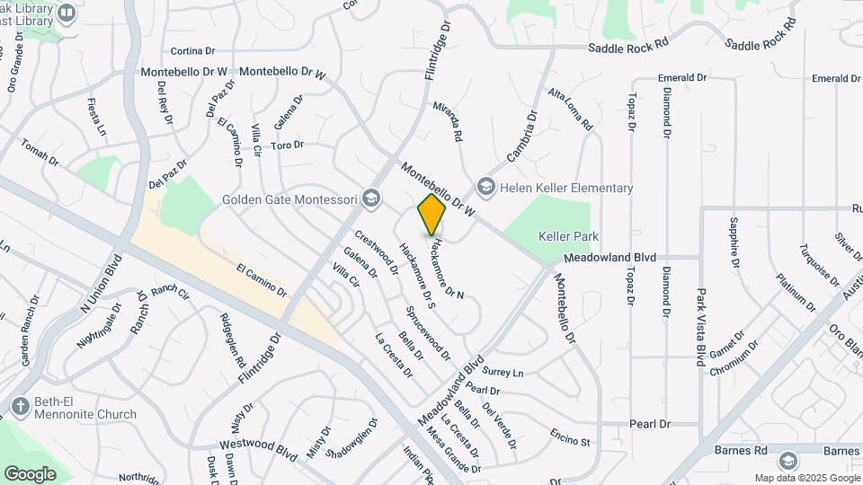 5004 Hackamore Dr N Map and Location Details