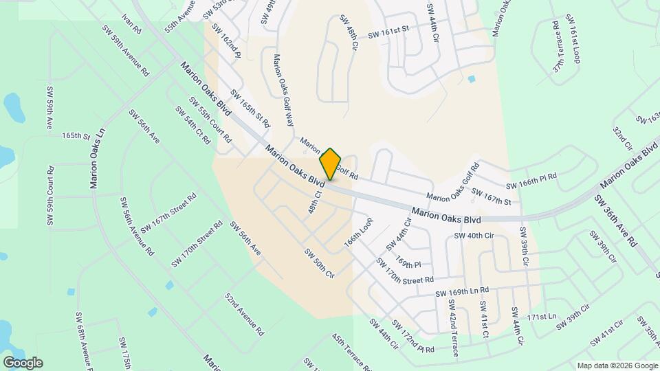 550 Marion Oaks Blvd Map and Location Details