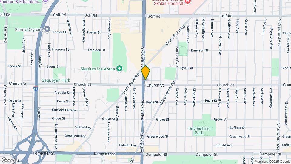 9207 Skokie Blvd Map and Location Details