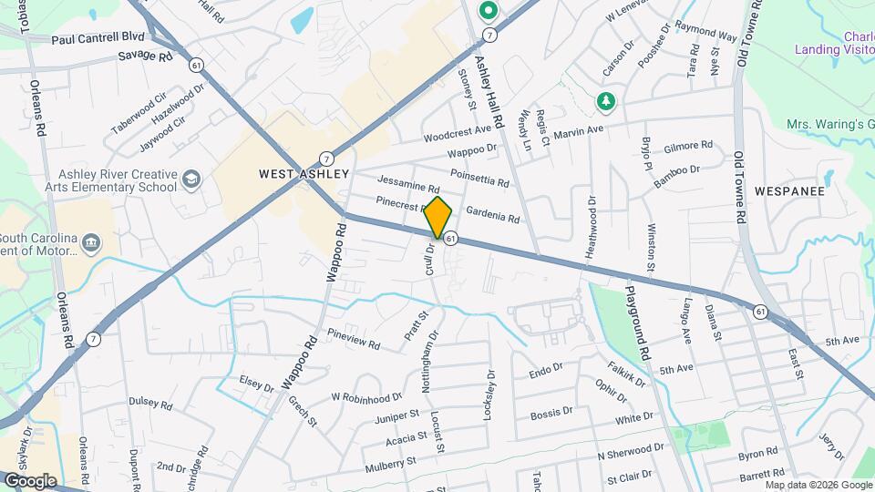 1144 Crull Dr Map and Location Details
