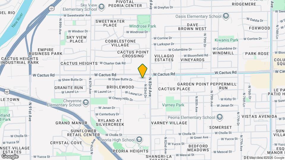 12160 N 83rd Dr Map and Location Details