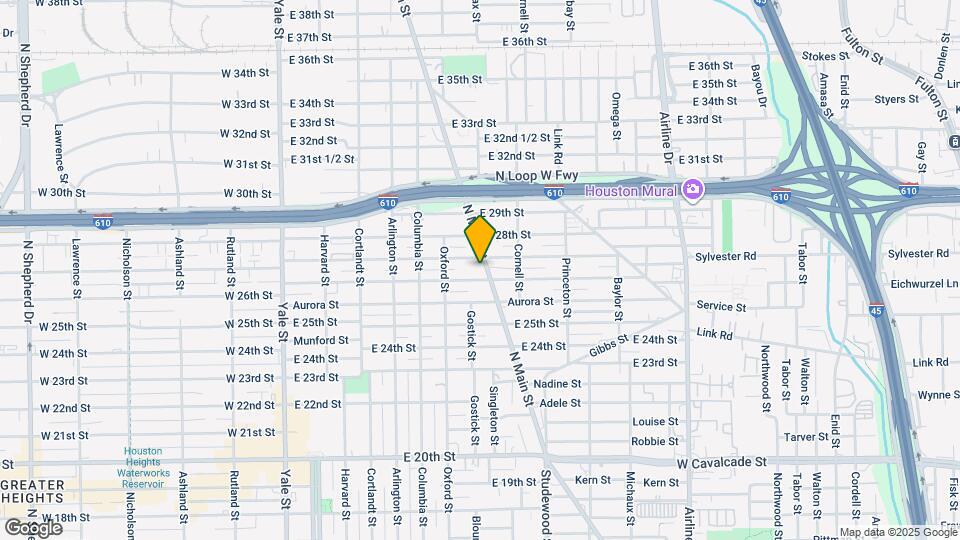 6625 N Main St Mapa y Detalles de la Ubicación