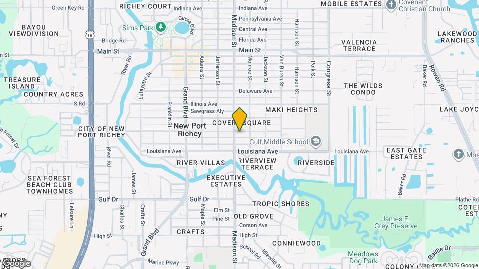 6010 Tennessee Ave Map and Location Details