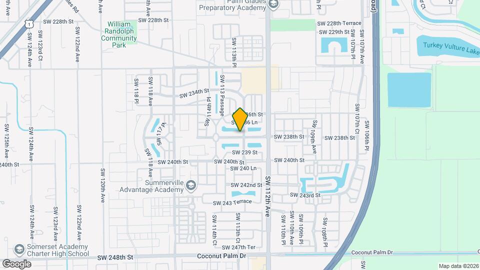 11307 SW 238th St Map and Location Details