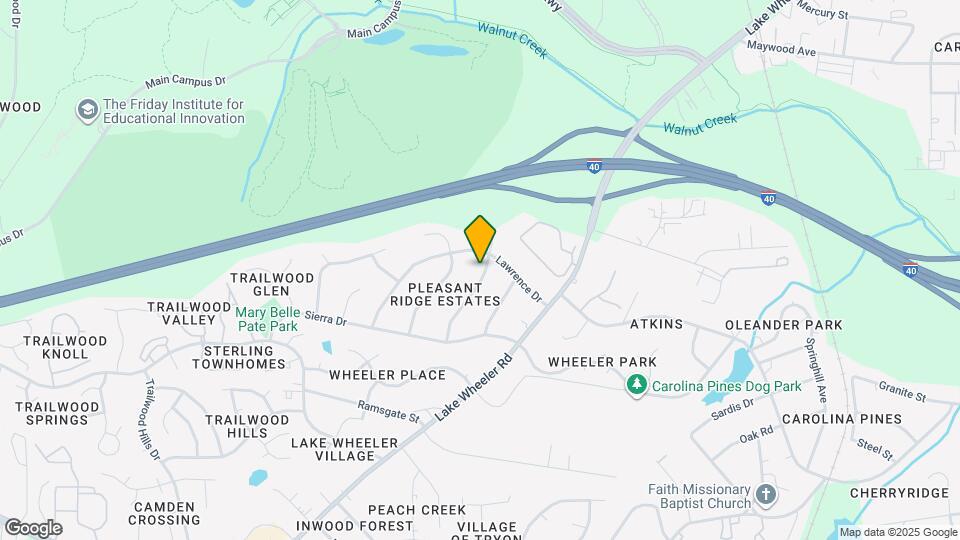 2104 Balboa Rd Map and Location Details