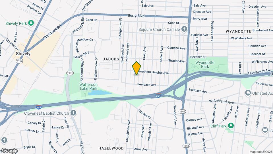3753 Powell Ave Map and Location Details